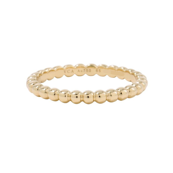 OTHERS Jewelry - Van Cleef & Arpels Perlée Gold Pearl Ring, Medium, 18K Yellow Gold, Size 65, ...